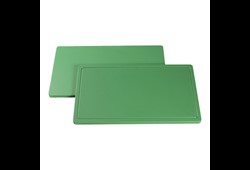 Schneideplatte 600/350 - grün mit Saftrille